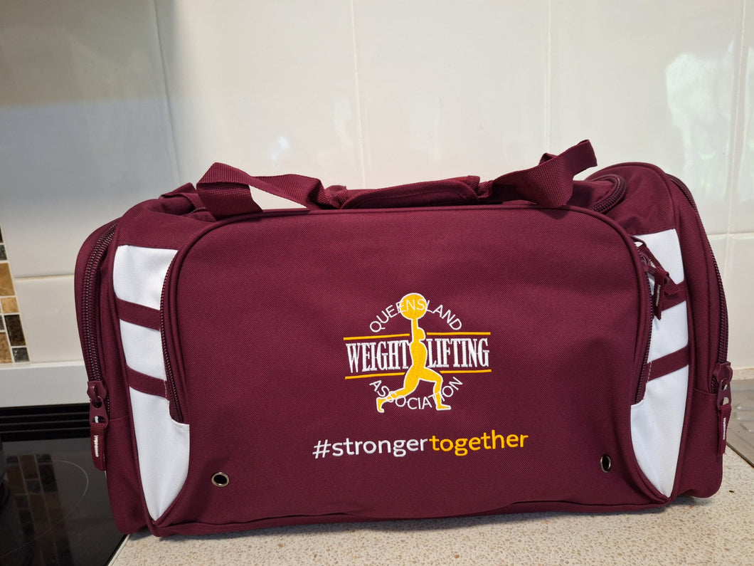 Queensland Weightlifting Sportsbag